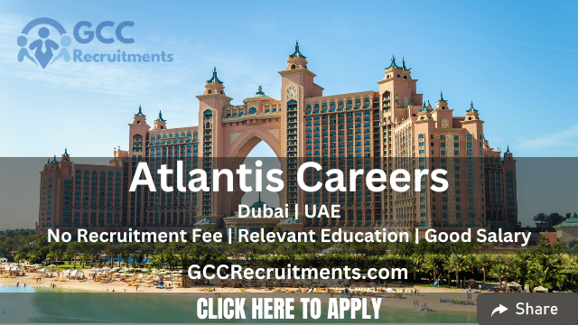 Altantis Careers Dubai The Palm Hotel Job Vacancies