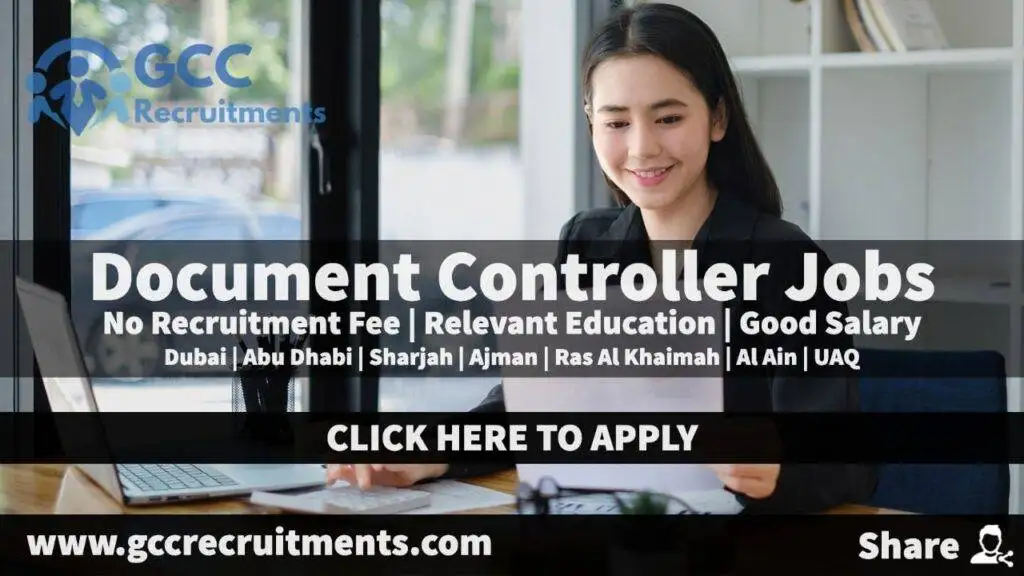 Documents Controller Jobs in Dubai