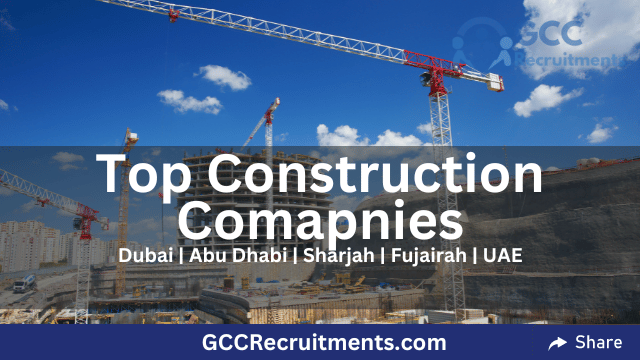 Top Construction Companies in Dubai