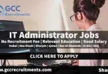 IT Administrator Jobs in Dubai, Abu Dhabi, Sharjah Around UAE
