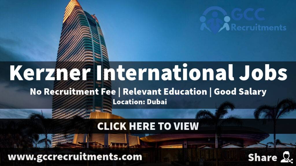 Kerzner Careers in Dubai