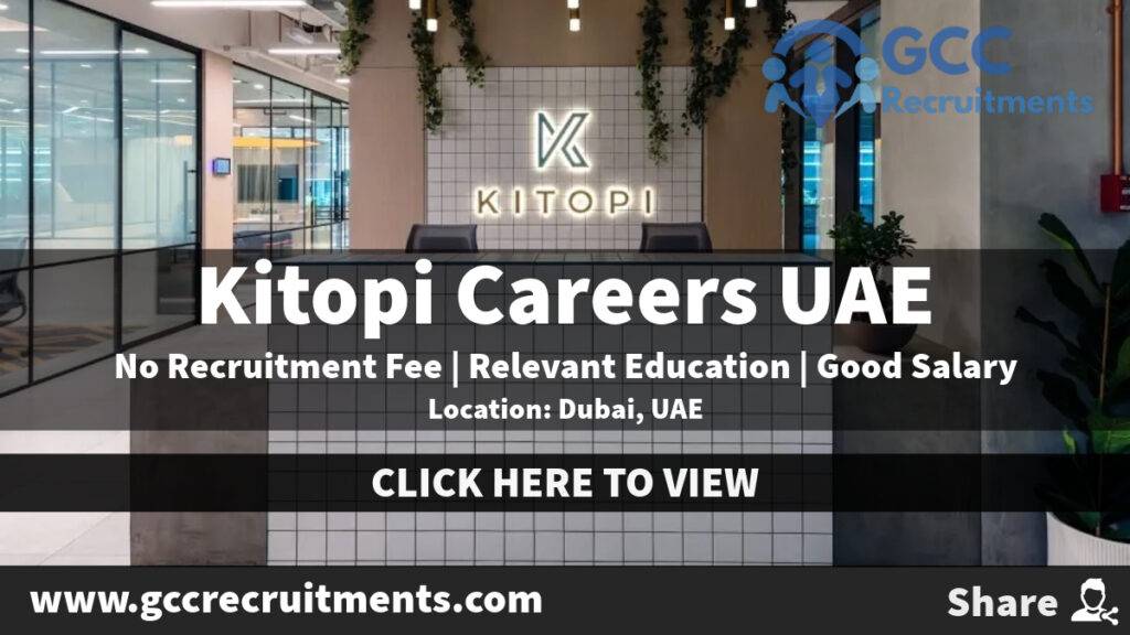 Kitopi Careers in Dubai