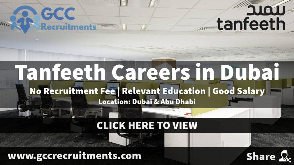 TANFEETH CAREERS IN DUBAI