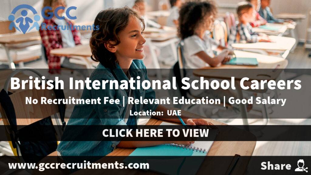 British International School Ajman Careers For Teachers