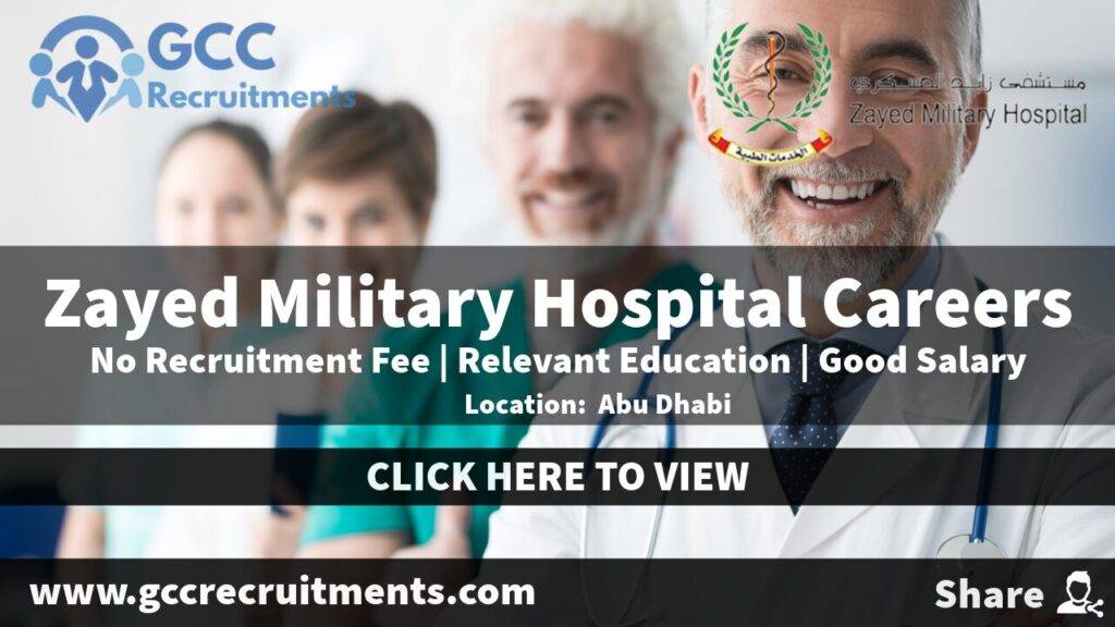 Zayed Military Hospital Careers in Abu Dhabi